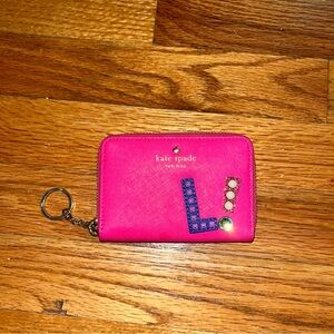 Kate Spade “L” Key Pouch